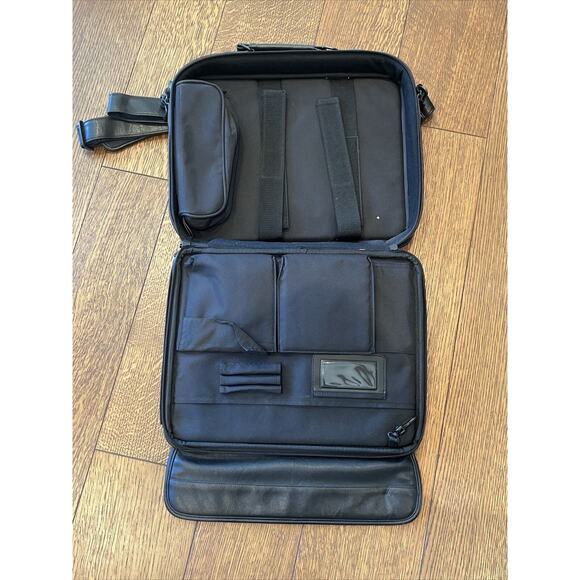 Vintage Presidents Cup Golf Travel Luggage Leather Laptop PGA Computer Bag (D) - Picture 10 of 10